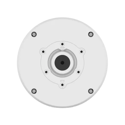 Caja de Conexiones Impermeable / IP66 NEMA 4X / Aluminio RAL9003 Blanco / ø144.2 x 64.5 mm / 870 g (1.92 lb) / Conduit 19.1 mm (3/4") M25 / Carga Máx. 2 kg / Tornillo TR20