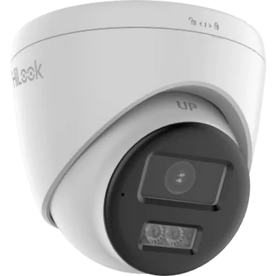 Cámara Turret TURBOHD / 5 Megapixel / Dual Light 40 m (131.2 ft) / Audio Bidireccional / IP67 / Lente 2.8 mm / Ángulo 112°