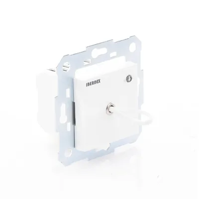 Módulo de Pared para Tirador de Baño / LED Indicador Rojo / Contacto NC Supervisado / IP54 / 12 VCC / 44 mm