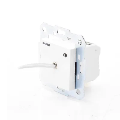 Módulo de Pared para Tirador de Baño / LED Indicador Rojo / Contacto NC Supervisado / IP54 / 12 VCC / 44 mm