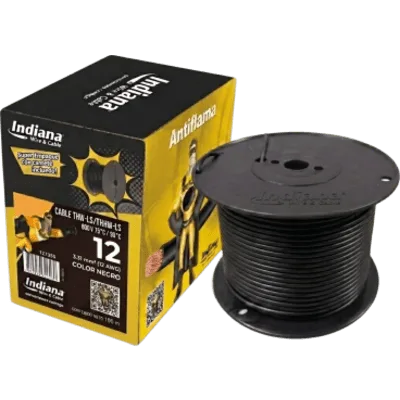 Cable THW-LS / Calibre 12 AWG / 19 Hilos / 100 m (328 ft) / PVC Autoextinguible / 90°C / NMX-J-010-ANCE