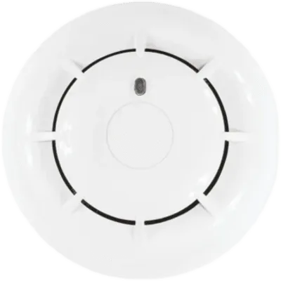 Detector de Humo Óptico Direccionable / Efecto Tyndall / Aislador Integrado / LED Tricolor 360° / Certificación EN54-7 y UL / 4 Modos Operativos