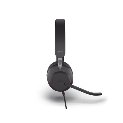 Jabra Jabra Evolve 2 40SE, Auricular stereo versión MS con aislamiento de ruido, conexión USB-A y indicador de ocupado (Busylight) (24189-999-999)