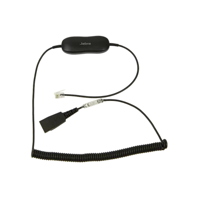 Cable de conexión QD a RJ-9 / 8 esquemas de cableado / Amplificación de micrófono / 3 configuraciones / 10V DC máx.