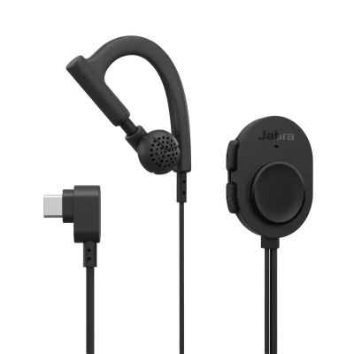 Auricular Mono PTT / USB-C Plug-and-Play / IP67 / Resistente a Caídas 1.8 m (5.9 ft) / Micrófono con Filtro de Ruido / PeakStop™