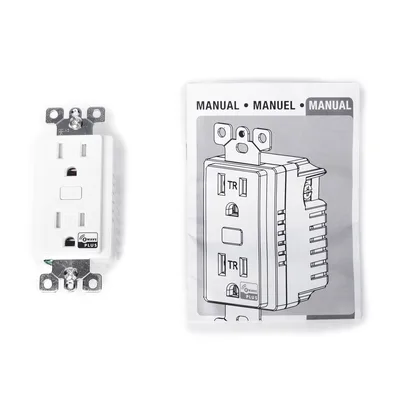 Tomacorriente Inteligente Z-Wave / 120 VCA 60 Hz / Carga 1800W Resistiva / Alcance 20.5 m (67.3 ft) / Empotrable Interior