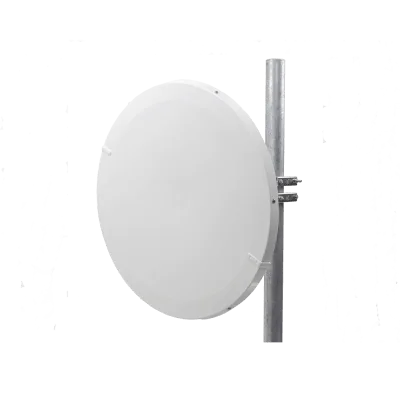 Antena Parabólica Deep Dish MIMO / 29 ± 1 dBi / 4.9 - 6.4 GHz / Doble Polarización V/H / Conectores N-Hembra / Radomo Integrado / 2 ft (61 cm)