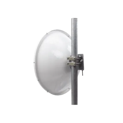Antena Parabólica Deep Dish MIMO / 29 ± 1 dBi / 4.9 - 6.4 GHz / Doble Polarización V/H / Conectores N-Hembra / Radomo Integrado / 2 ft (61 cm)