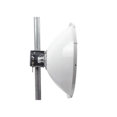 Antena Parabólica Deep Dish MIMO / 29 ± 1 dBi / 4.9 - 6.4 GHz / Doble Polarización V/H / Conectores N-Hembra / Radomo Integrado / 2 ft (61 cm)