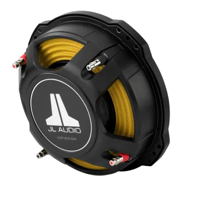 JL Audio® TW3 /10TW3-D4 / Car Audio / Subwoofer Thin-line 10" / Dual 4 ohm / 400W RMS / Polipropileno con Mica / Bobina 2" / Montaje 3.5" (8.9 cm)