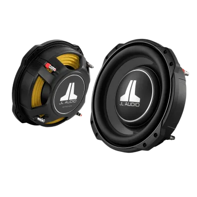 JL Audio® TW3 /10TW3-D4 / Car Audio / Subwoofer Thin-line 10" / Dual 4 ohm / 400W RMS / Polipropileno con Mica / Bobina 2" / Montaje 3.5" (8.9 cm)