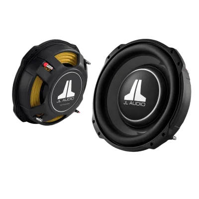 Subwoofer Thin-line / 10 Pulgadas / 400 W RMS / Bobina Dual 4 Ohmios / Montaje 3.5 pulgadas / Rango 25 a 200 Hz