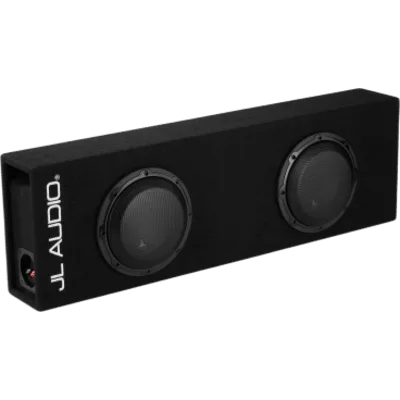 Subwoofer con Caja para Coche JL Audio MicroSub W3 / Dual 8" / 500 W RMS / 2 Ω o 4 Ω / Carcasa con Puertos / Terminal de 5 Vías