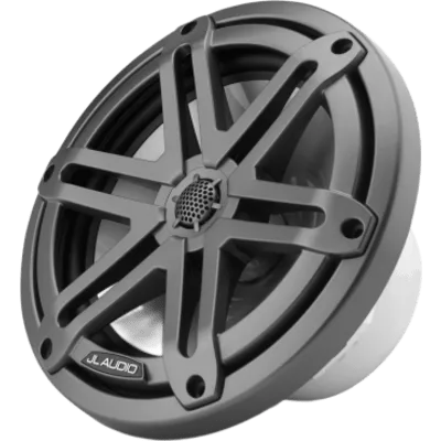 Bocinas Náuticas Coaxiales / 7.7" / 70 W RMS / 90.5 dB / 45 Hz - 25 kHz / 4 Ω / Rejilla Deportiva Gris