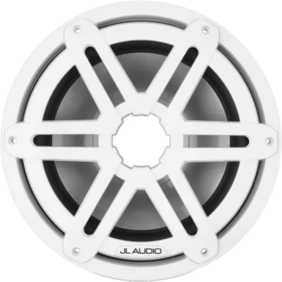 Subwoofer Náutico 10" / Deflector Infinito / 175 W RMS / 4 Ω / Cono de Polipropileno Relleno de Mica / Rejilla Deportiva Blanca / Marino