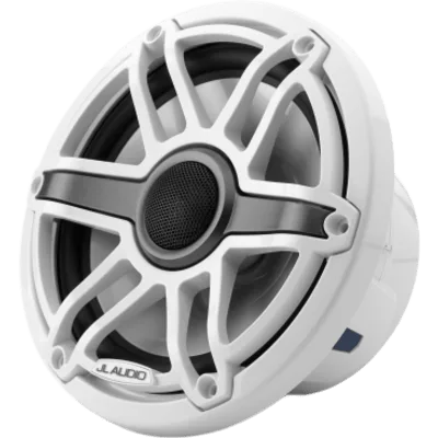 Bocina Náutica JL Audio M6 7.7" / Coaxial / 100 W RMS / 91 dB / 45 Hz-25 kHz / 4 Ω / LED Transflective™ / Rejilla Deportiva Blanca