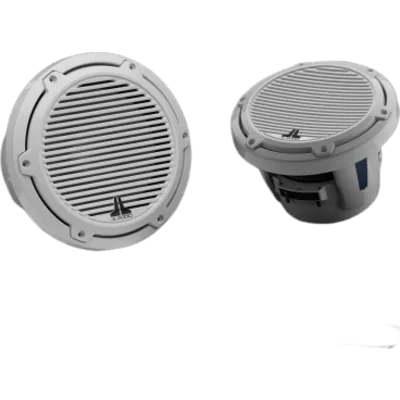 Subwoofer Náutico 8" / 200 W RMS / 4 Ω / Polipropileno Relleno de Mica / Deflector Infinito o Caja Sellada / Rejilla Clásica Blanca / Marino IPX6