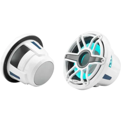 Subwoofer Náutico 10" / 250 W RMS / 4 Ω / Iluminación LED Transflective™ / Cono de Polipropileno Relleno de Mica / Deflector Infinito o Caja Sellada / Marino IPX7