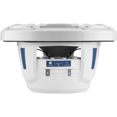 Bocinas Náuticas / 6.5" / Coaxial / 75 W RMS / LED Transflective / Rejilla Deportiva Blanca / 89.5 dB / 55 Hz-25 kHz / 4 Ω