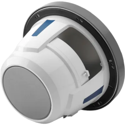 Bocinas Náuticas Coaxiales 8.8" / 125 W RMS / 90.5 dB / 38 Hz-20 kHz / 4 Ω / LED Transflective™ / Rejilla Deportiva Titanio / Marino