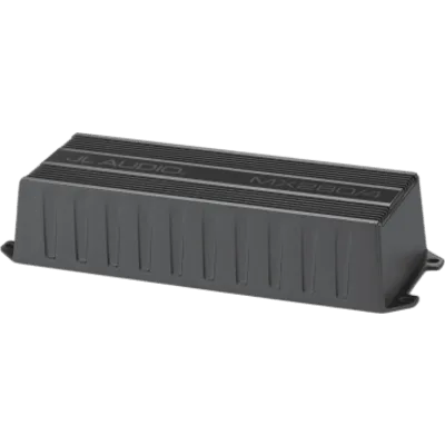 Amplificador Náutico y para Deportes de Motor / 4 Canales / 280 W RMS / Clase D / IPX7 / Filtros Paso Bajo y Paso Alto / Potenciómetros Calibrados