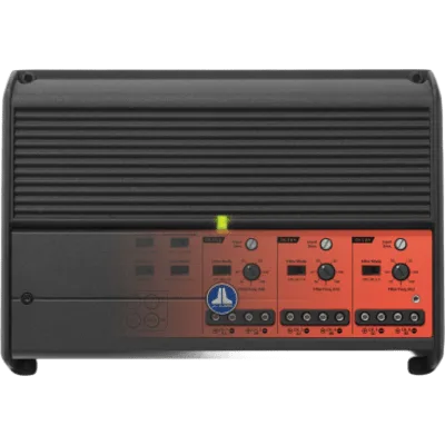 Amplificador Náutico y para Automóvil / 6 Canales / Clase D / 600 W / 24 V / Rango Completo / Procesamiento de Señales / Filtros 50 Hz-500 Hz / Control de Nivel Remoto Opcional / JL Audio XDM
