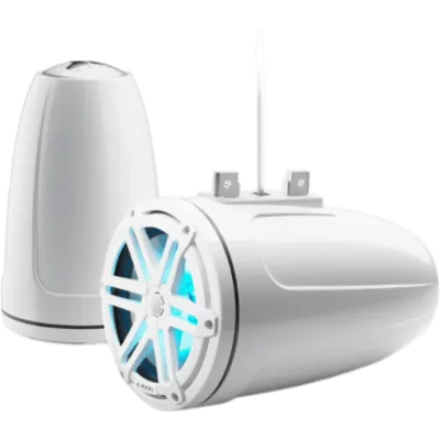 Bocina Cerrada para Torre / Coaxial 7.7" / Cono de Polipropileno Relleno de Mica / Tweeter de Cúpula de Seda 19 mm (0.75 in) / 70 W RMS / 90.5 dB / 55 Hz-25 kHz / 4 Ω / Iluminación LED RGB / Rejilla D
