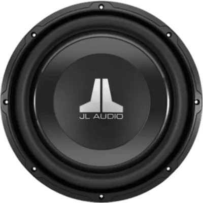 Subwoofer para Coche / Individual de 12" (304.8 mm) / 4 Ohmios / Potencia RMS 300 W / Sensibilidad 86.1 dB / Cono de Polipropileno Relleno de Minerales / Terminal con Botones / Serie W1v3