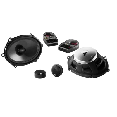 Bocina Coaxial para Automóvil / 2 Vías 5x7" / 75 W RMS / 4 Ω / Tweeter de Cúpula de Seda 25 mm / Respuesta 48 Hz - 25 kHz