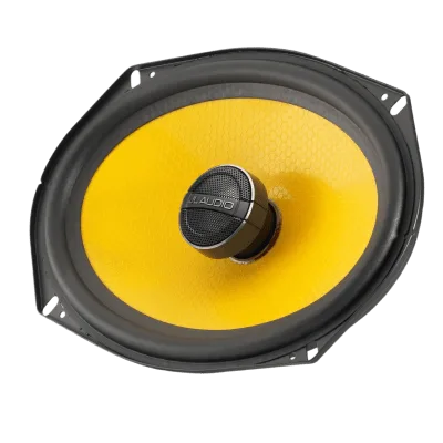 Bocina Coaxial Car Audio / 6 x 9 pulgadas / 60 W RMS / 4 Ω / 39 Hz a 22 kHz / Tweeter de Aluminio 1 pulgada