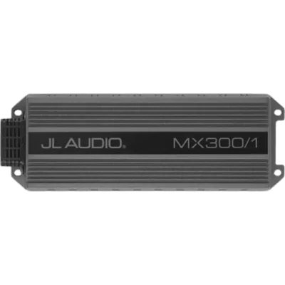 Amplificador Náutico y para Deportes de Motor / Monobloque Clase D / 300 W RMS a 2 Ω / IPX7 Resistente al Agua y Polvo / Filtro Paso Bajo 40-400 Hz / Ecualizador de Refuerzo de Graves / Control de Niv