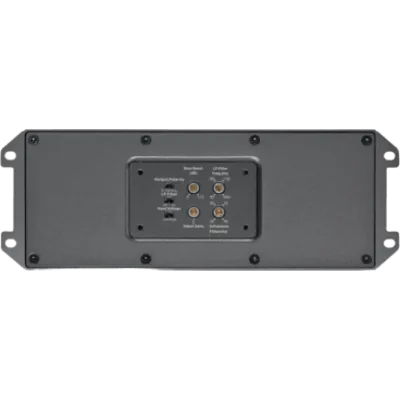 Amplificador Náutico y para Deportes de Motor / Monobloque Clase D / 300 W RMS a 2 Ω / IPX7 Resistente al Agua y Polvo / Filtro Paso Bajo 40-400 Hz / Ecualizador de Refuerzo de Graves / Control de Niv