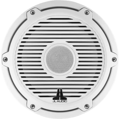 Bocina Náutica Coaxial / 8.8 in (224 mm) / Rejilla Clásica Blanca / 125 W RMS / 4 Ω / 38 Hz - 20 kHz / Sensibilidad 90.5 dB / Tweeter de Cúpula de Seda 32 mm (1.25 in) / Cono de Polipropileno con Mica