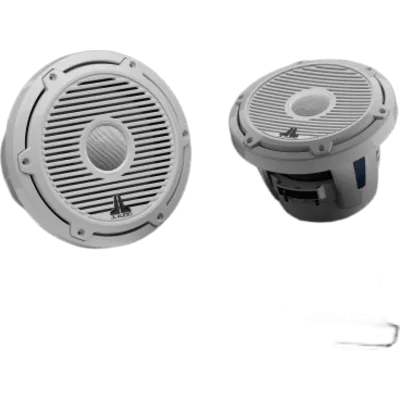 Bocina Náutica Coaxial / 8.8 in (224 mm) / Rejilla Clásica Blanca / 125 W RMS / 4 Ω / 38 Hz - 20 kHz / Sensibilidad 90.5 dB / Tweeter de Cúpula de Seda 32 mm (1.25 in) / Cono de Polipropileno con Mica