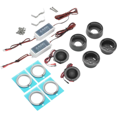 Tweeter Marino de Componentes / 1 in (25 mm) / Diafragma Domo de Seda / 75 W RMS / 4 Ω / 91 dB a 1 W/1 m / 4.8 kHz–25 kHz (±3 dB) / Filtro Pasa-Altas Externo de Tercer Orden / Protección Electrónica A