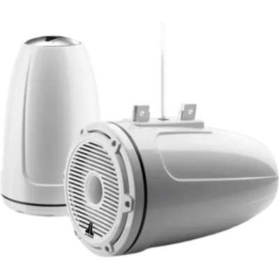 Bocinas Cerradas para Torre / JL Audio M6 / 7.7" (196 mm) / Coaxial Cerrado / Rejilla Clásica Blanca / 100 W RMS / 91 dB / 45 Hz-25 kHz / 4 Ω / Tweeter Cúpula de Seda 25 mm (1 in) / Cono Polipropileno