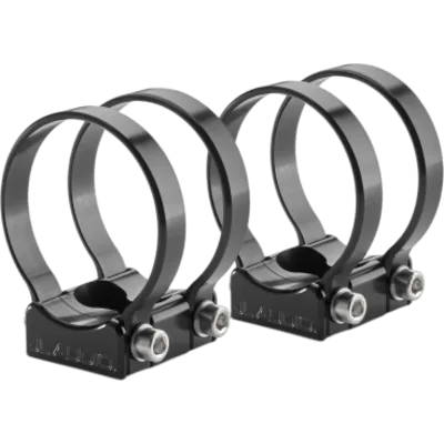 Accesorio de Montaje / Sistema Cerrado VeX™ / Montaje en Tubo 2.375 in (60.33 mm) / Soporte Giratorio / Perfil Bajo / Negro / Acero Inoxidable Grado Marino / Resistente a UV, Humedad y Corrosión / Jue