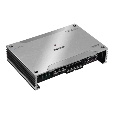 Amplificador Clase D Marino / 5 Canales / 1600 W Máxima / Hi-Res Audio / Resistente a Niebla Salina / Conexión Unilateral