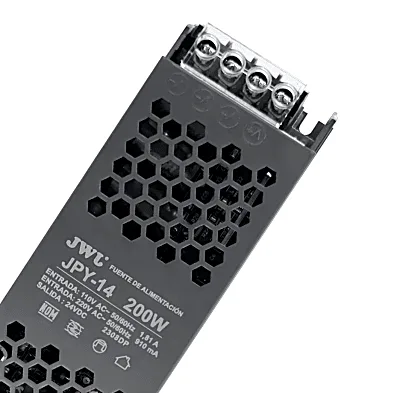Fuente para Tira LED de 5 metros de 24 VDC / Capacidad 200 W