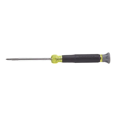 Desarmador de Precisión / 4 en 1 / Phillips PH0 y PH00 / Planas 3.2 mm y 2.4 mm / Mango Ergonómico / 16.5 cm (6.5 in)