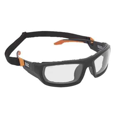 Gafas de Seguridad / Cristales Ahumados Interior-Exterior / Protección UV 99.9% / ANSI Z87.1+ / CSA Z94.3 / Marco Completo con Junta de Espuma