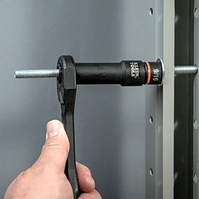 Juego de Dados de Impacto / Paso a Través / 39 Piezas / SAE y Métrico / Sistema KNECT / Adaptador 3/8"