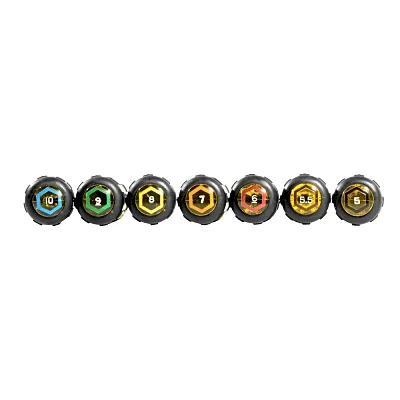 Juego de Desarmadores de Caja / Métricos / Eje Hueco 76 mm (3 in) / Mango Cushion-Grip / 4 mm a 11 mm / 7 Piezas