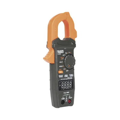 Amperímetro Digital de Gancho / TRMS / 400 A CA/CD / Voltímetro Sin Contacto / LCD Alto Contraste / Apagado Automático 10 min
