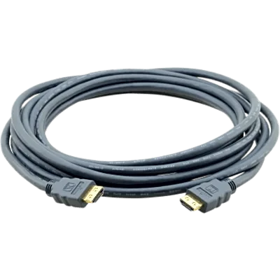 Cable HDMI Premium| Longitud 15.2 m | Alta Velocidad 18 Gbps | 1080p@60Hz (4:2:0) | Conectores Dorados 24K | K-Lock Resistentes | Triple Blindaje | Certificado Premium