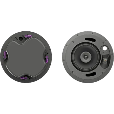 Altavoz de Techo 6.5 in (165 mm) | PoE++ PoE+ PoE Auto-negociado | Dante | Amplificador, DSP y Mezclador Integrados | Mezcla de Dos Canales | EQ Paramétrico | Filtros Pasa Altos y Pasa Bajos | SPL Máx