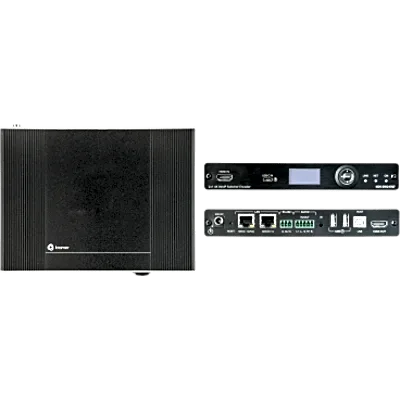 Codificador de conmutación automática AVoIP | 4K@60Hz (4:2:0) | 4K@30Hz (4:4:4) | Dante sobre red 1G | HDMI y USB-C | Gestión con API P3K | Seguridad empresarial IT | Videowall 16x16 | 999 canales
