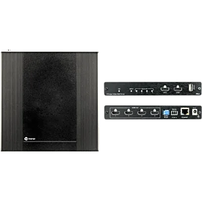Controlador de Video Wall | 4 Salidas HDMI | 1 Entrada HDMI | 1 Salida HDMI Loop | Resolución Máxima de Entrada 4K@60Hz (4:4:4) | Resolución de Salida 1080p | HDCP 2.2 y 1.4 | Escalable hasta 64 Panta