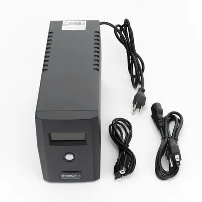 UPS 800VA/480 W Pantalla LCD / Línea Interactiva 120Vca / 6 tomas 5-15R (4 Respaldadas) / Regulación de Voltaje / Protección RJ45