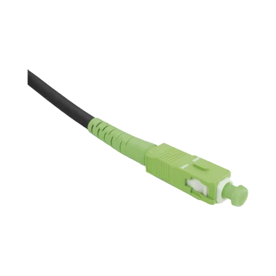 Rollo de Fibra Óptica Drop / G.657A2 Monomodo Simplex / 100 m (328 pies) / SC/APC-SC/APC / Interior y Exterior